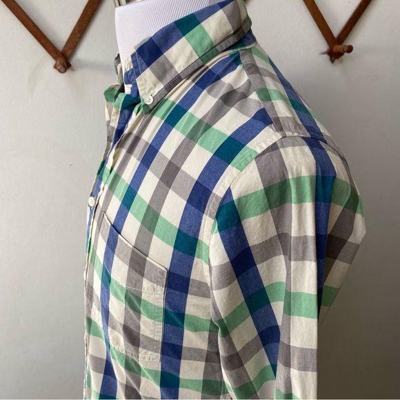 Jack Spade Colorful Checkered Button Down Shirt - Picture 5 of 16